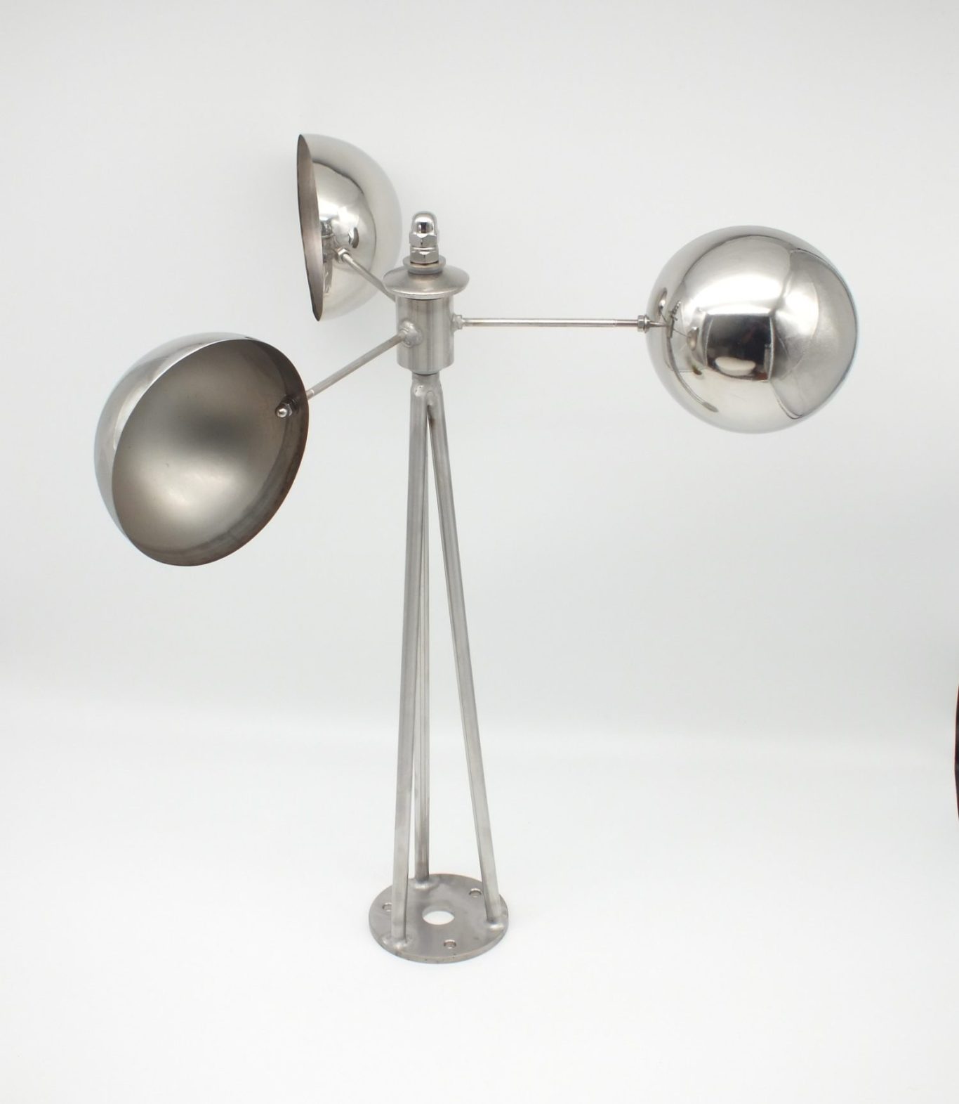 Edelstahl Windräder unterschiedliche Formen