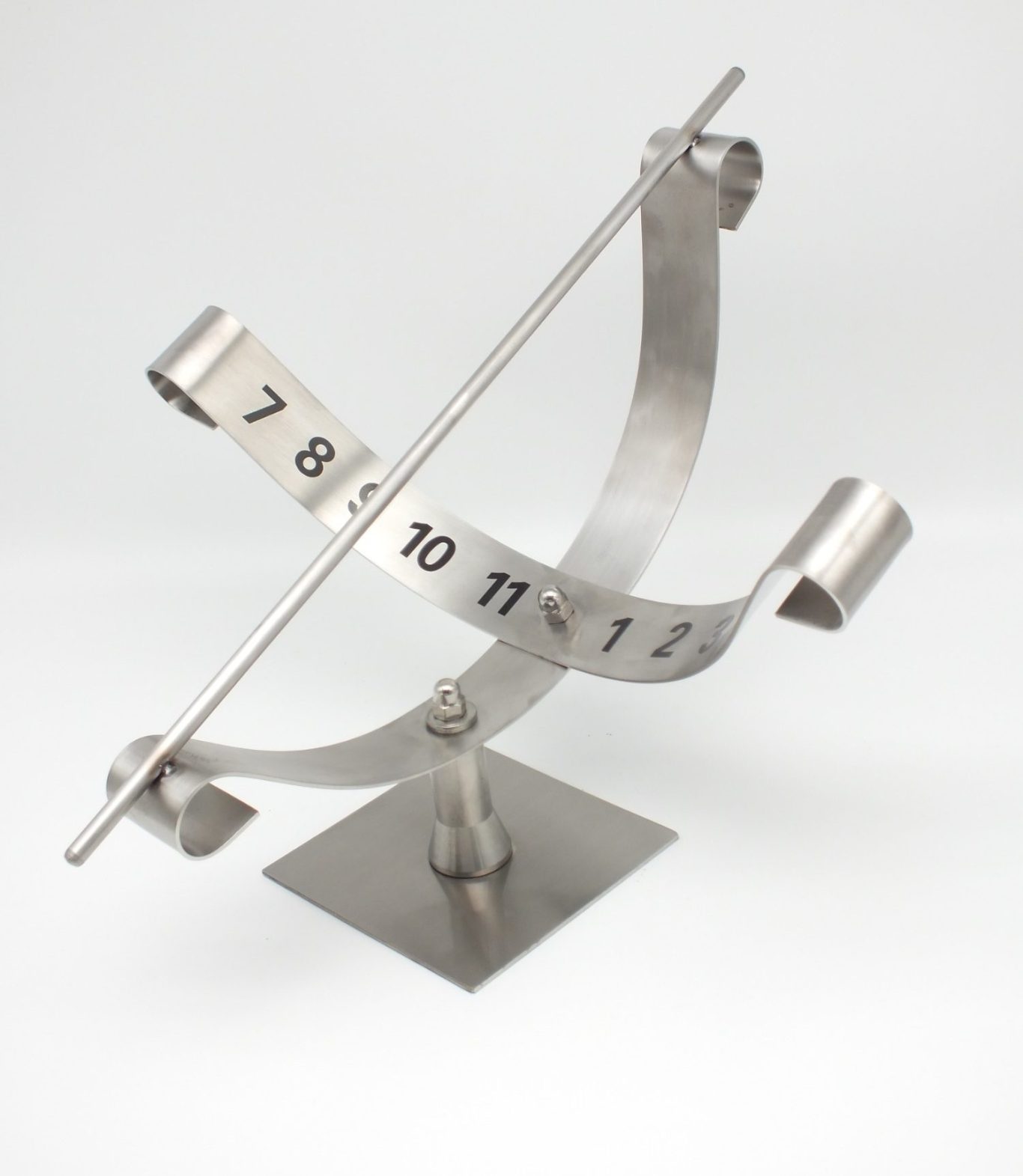 Edelstahl Deko Sonnenuhren