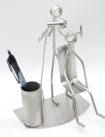 Edelstahl Stiftständer mit verschiedenen Motiven